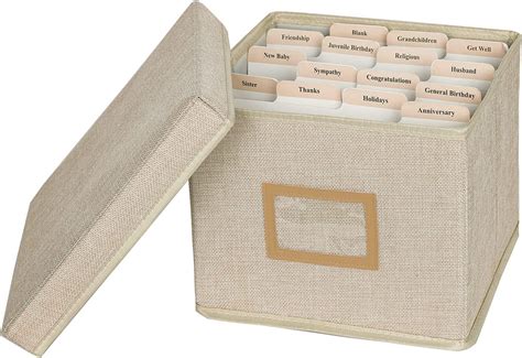 greeting card distribution box|Amazon.com: Greeting Card Storage Boxes With Dividers.